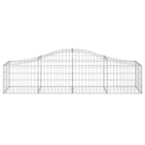 Cesti Gabbioni Ad Arco 4 Pz 200x50x40/60 Cm Ferro Zincato - Image 4