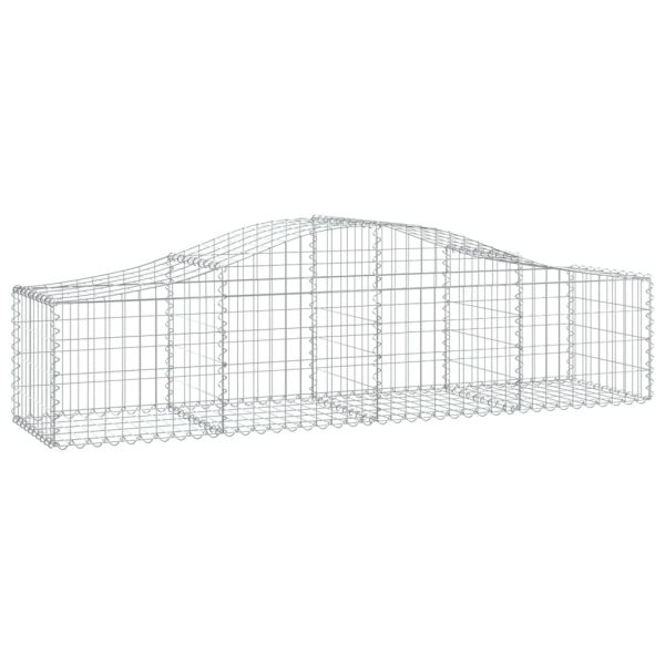 Cesti Gabbioni Ad Arco 7 Pz 200x50x40/60 Cm Ferro Zincato - Image 3