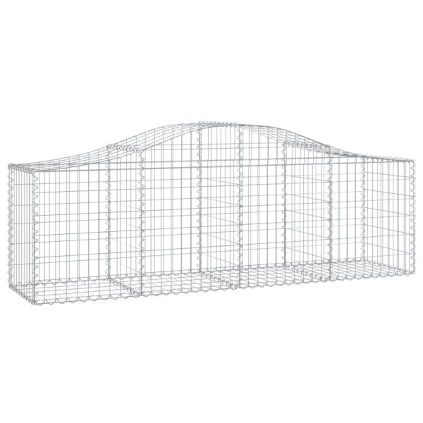 Cesti Gabbioni Ad Arco 13 Pz 200x50x60/80 Cm Ferro Zincato - Image 3