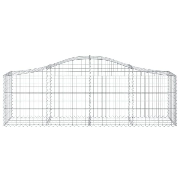 Cesti Gabbioni Ad Arco 13 Pz 200x50x60/80 Cm Ferro Zincato - Image 4
