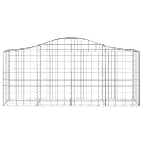 Cesti Gabbioni Ad Arco 20 Pz 200x50x80/100 Cm Ferro Zincato - Image 4