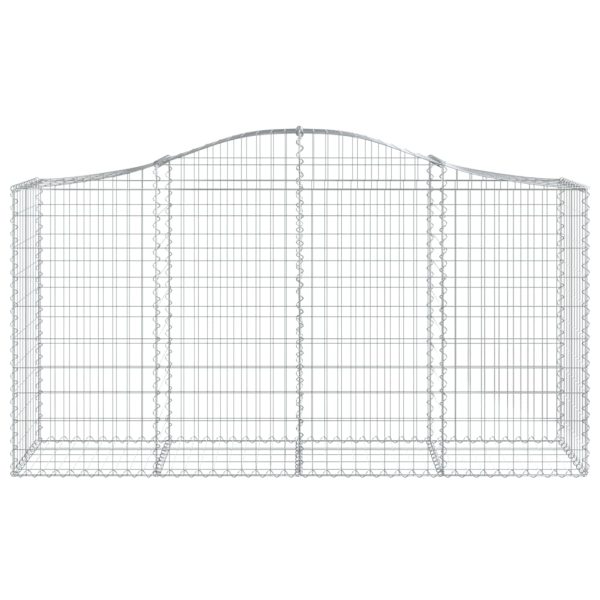 Cesti Gabbioni Ad Arco 12 Pz 200x50x100/120 Cm Ferro Zincato - Image 4