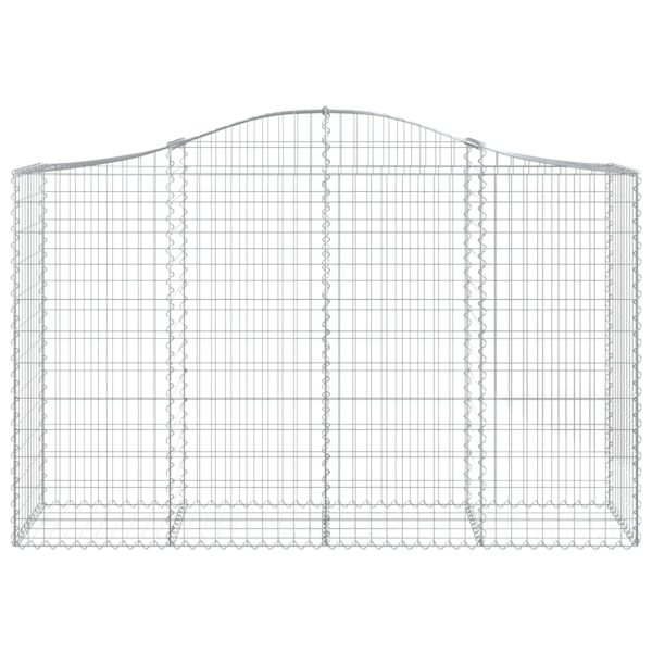 Cesti Gabbioni Ad Arco 10 Pz 200x50x120/140 Cm Ferro Zincato - Image 4