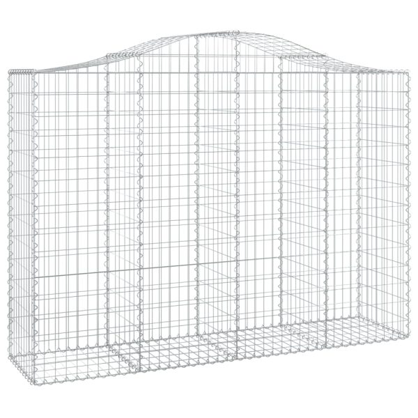 Cesti Gabbioni Ad Arco 14 Pz 200x50x140/160 Cm Ferro Zincato - Image 3