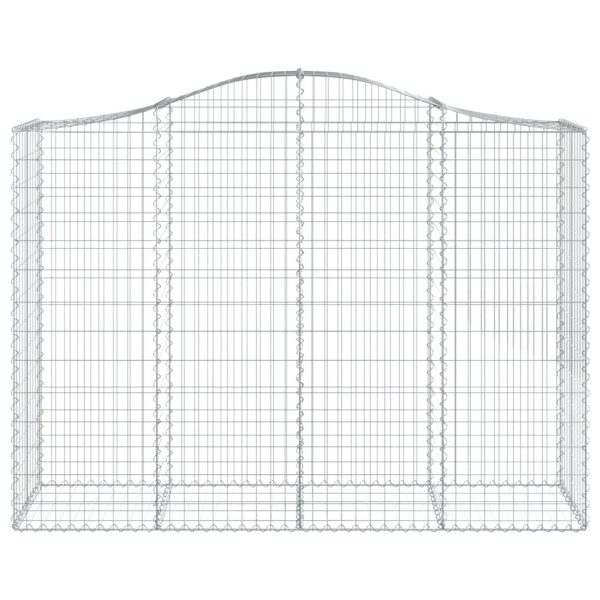 Cesti Gabbioni Ad Arco 14 Pz 200x50x140/160 Cm Ferro Zincato - Image 4