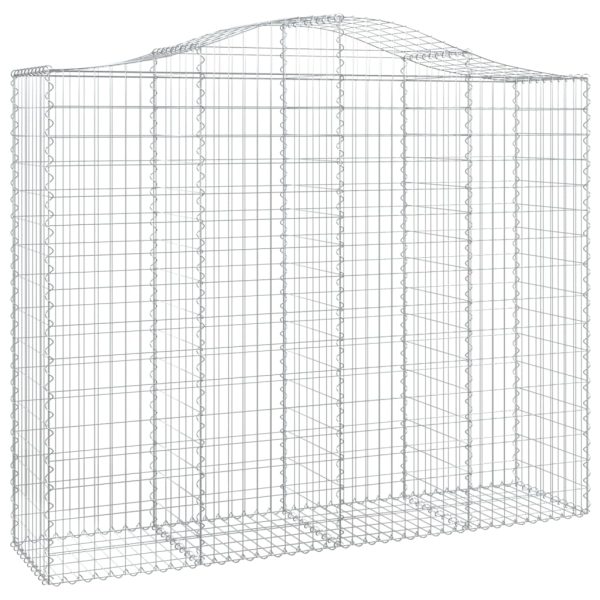 Cesti Gabbioni Ad Arco 4 Pz 200x50x160/180 Cm Ferro Zincato - Image 3
