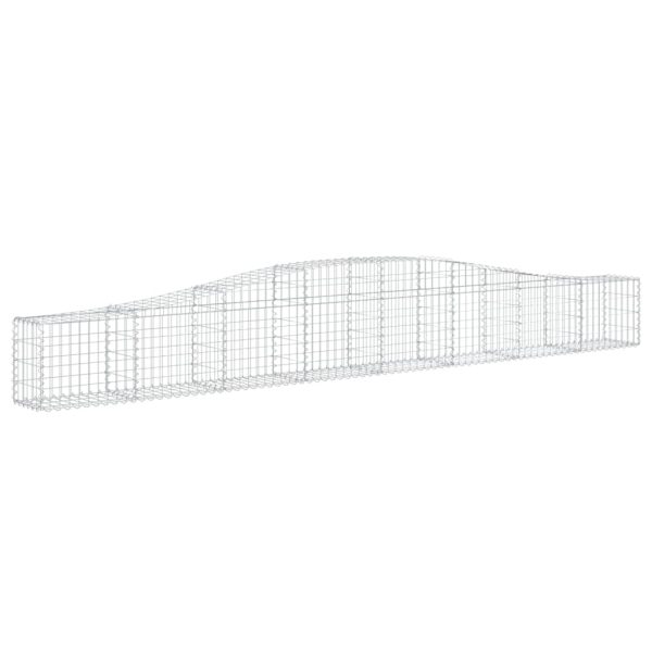 Cesti Gabbioni Ad Arco 2 Pz 400x30x40/60 Cm Ferro Zincato - Image 3