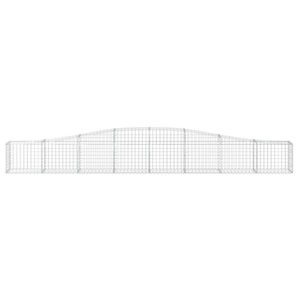 Cesti Gabbioni Ad Arco 2 Pz 400x30x40/60 Cm Ferro Zincato - Image 4