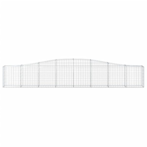 Cesti Gabbioni Ad Arco 5 Pz 400x30x60/80 Cm Ferro Zincato - Image 4