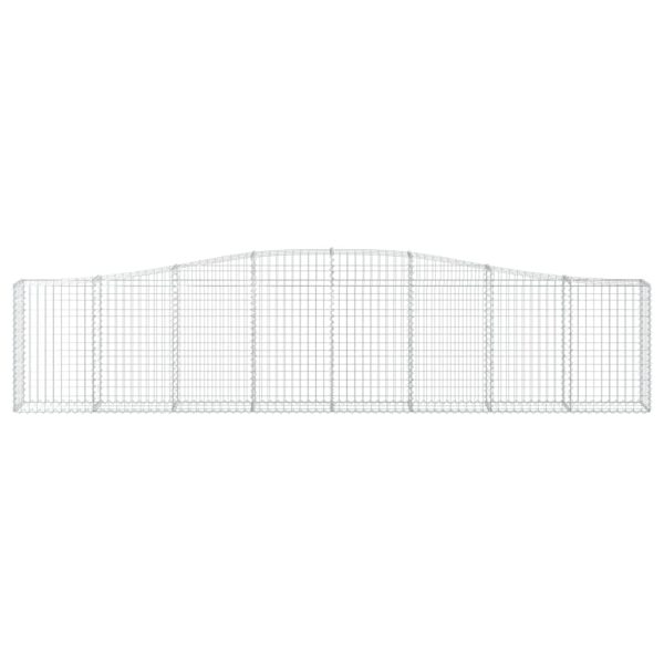 Cesti Gabbioni Ad Arco 20 Pz 400x30x80/100 Cm Ferro Zincato - Image 4