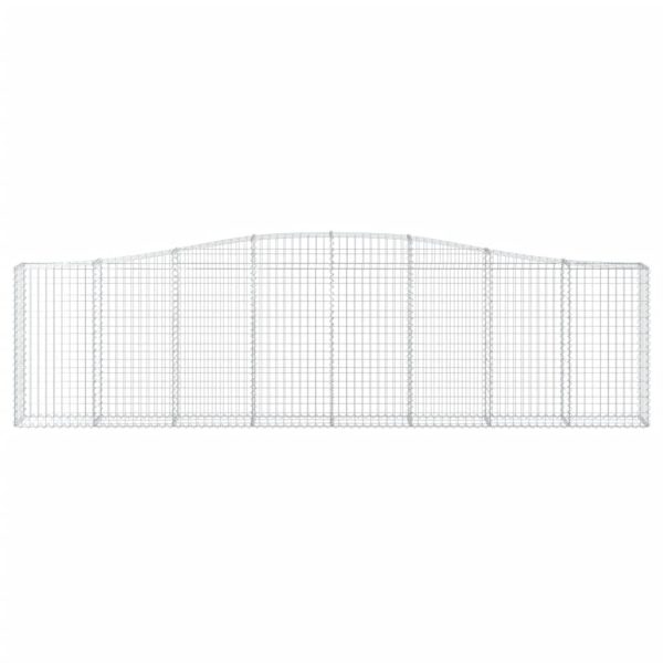 Cesti Gabbioni Ad Arco 20 Pz 400x30x100/120 Cm Ferro Zincato - Image 4