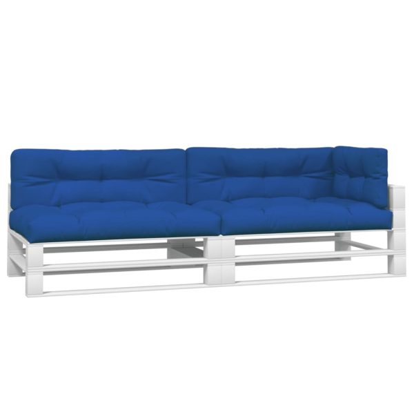 Cuscini Per Pallet 5 Pz Blu Reale In Tessuto - Image 3