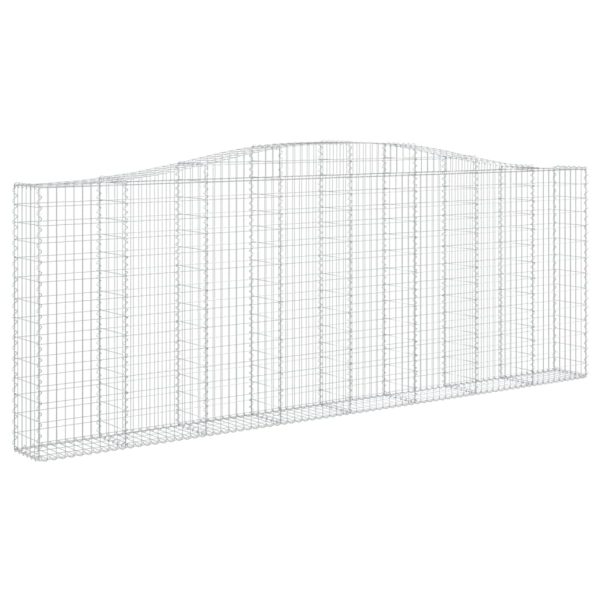 Cesti Gabbioni Ad Arco 4 Pz 400x30x140/160 Cm Ferro Zincato - Image 3