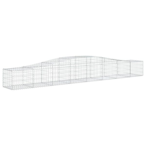Cesti Gabbioni Ad Arco 5 Pz 400x50x40/60 Cm Ferro Zincato - Image 3