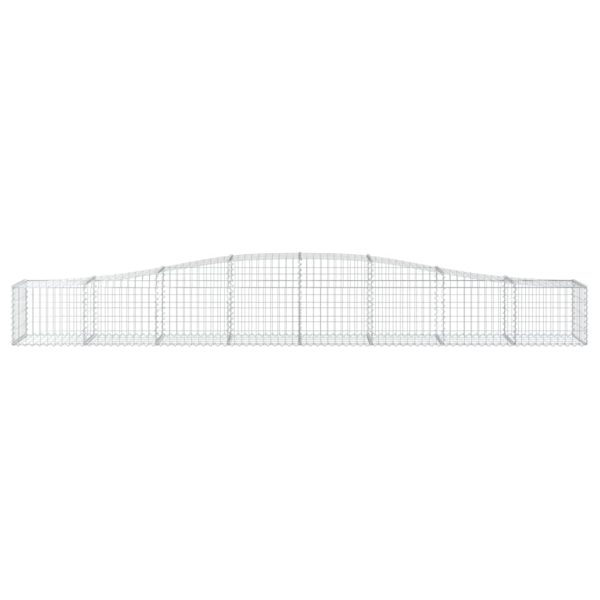 Cesti Gabbioni Ad Arco 5 Pz 400x50x40/60 Cm Ferro Zincato - Image 4