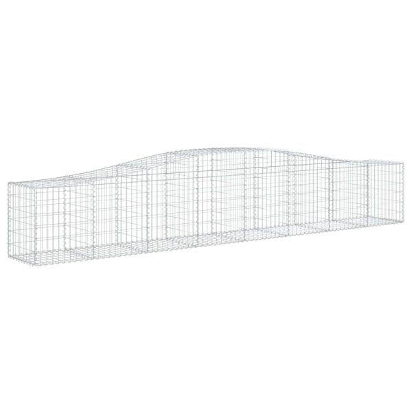 Cesti Gabbioni Ad Arco 7 Pz 400x50x60/80 Cm Ferro Zincato - Image 3