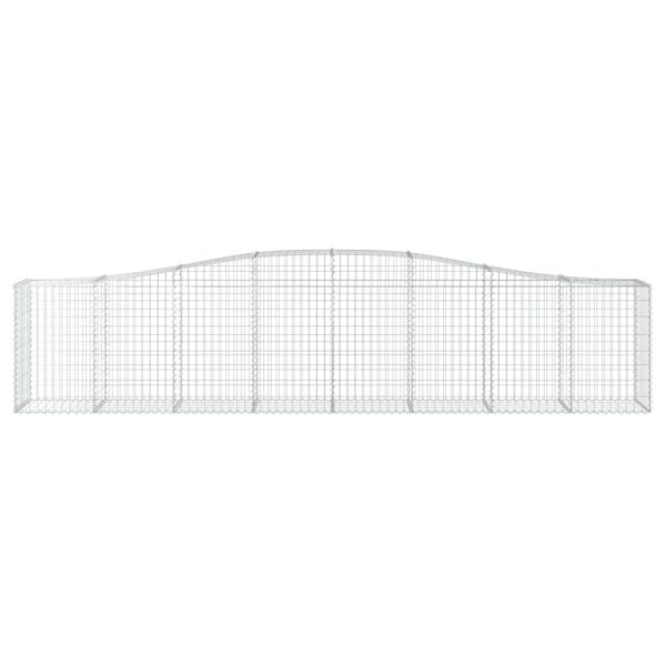 Cesti Gabbioni Ad Arco 15 Pz 400x50x80/100 Cm Ferro Zincato - Image 4