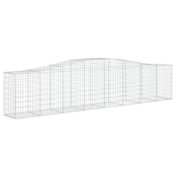 Cesti Gabbioni Ad Arco 20 Pz 400x50x80/100 Cm Ferro Zincato - Image 3