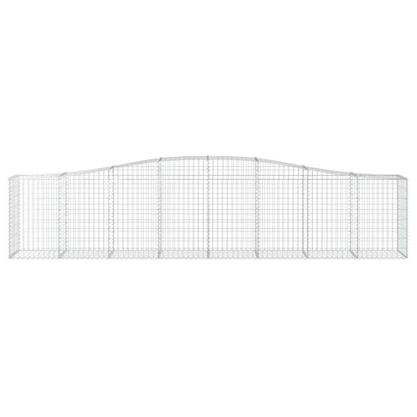Cesti Gabbioni Ad Arco 20 Pz 400x50x80/100 Cm Ferro Zincato - Image 4