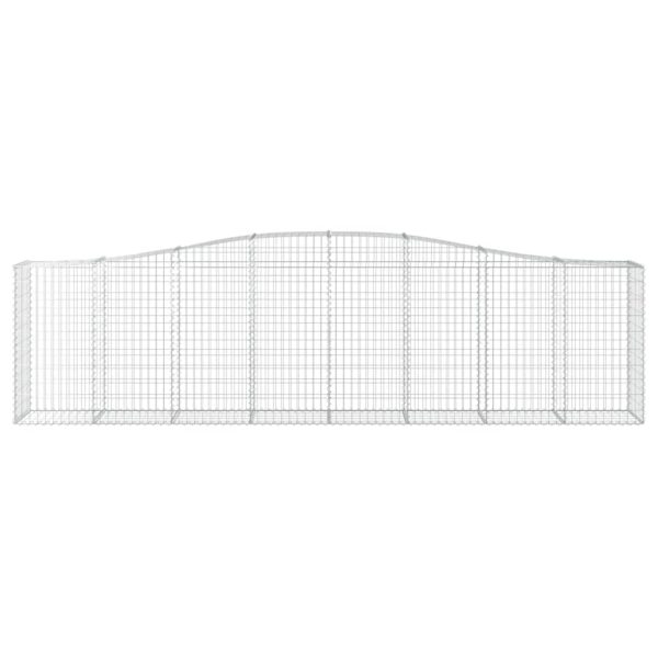 Cesti Gabbioni Ad Arco 6 Pz 400x50x100/120 Cm Ferro Zincato - Image 4