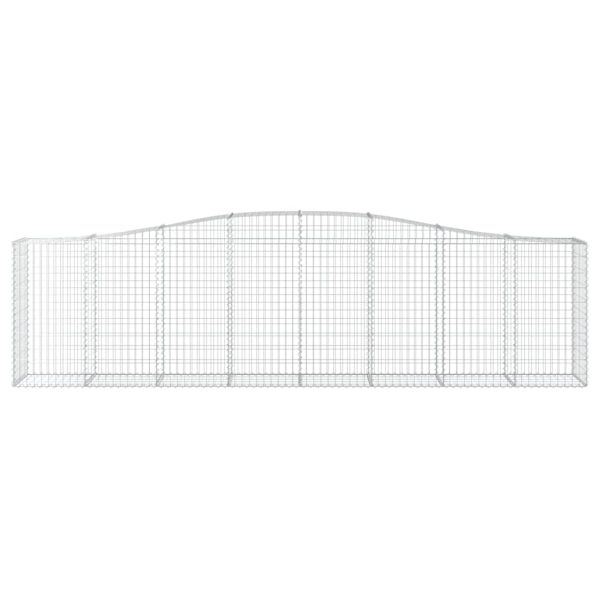 Cesti Gabbioni Ad Arco 10 Pz 400x50x100/120 Cm Ferro Zincato - Image 4