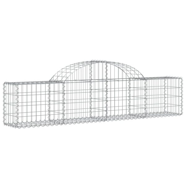 Cesti Gabbioni Ad Arco 7 Pz 200x30x40/60 Cm Ferro Zincato - Image 3