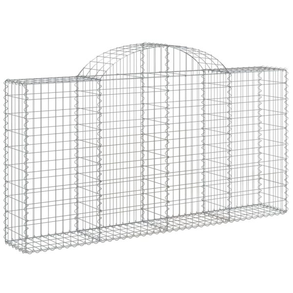 Cesti Gabbioni Ad Arco 10 Pz 200x30x100/120 Cm Ferro Zincato - Image 3