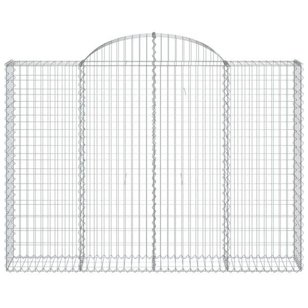 Cesti Gabbioni Ad Arco 6 Pz 200x30x140/160 Cm Ferro Zincato - Image 4