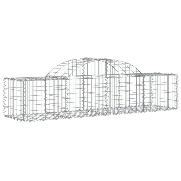 Cesti Gabbioni Ad Arco 8 Pz 200x50x40/60 Cm Ferro Zincato - Image 3