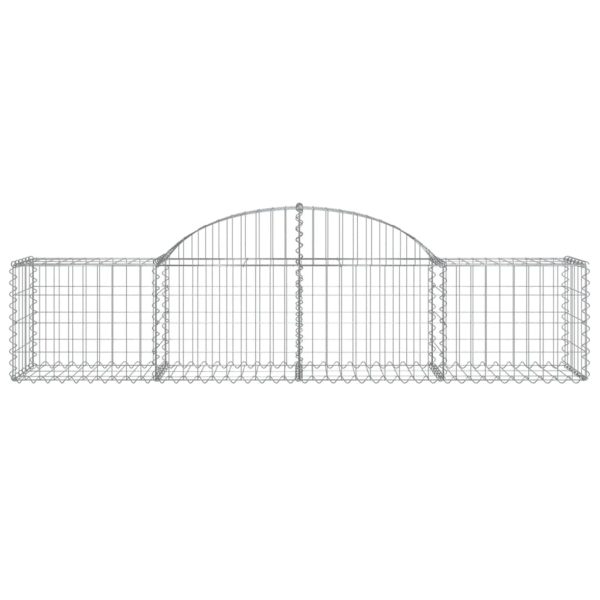 Cesti Gabbioni Ad Arco 8 Pz 200x50x40/60 Cm Ferro Zincato - Image 4