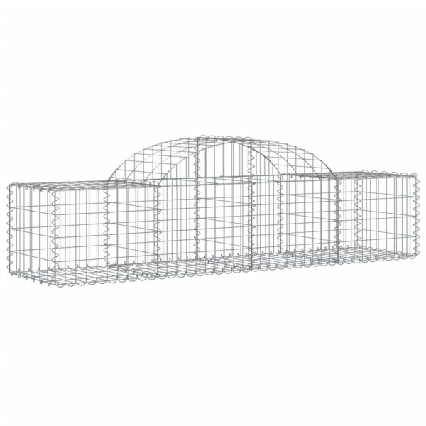 Cesti Gabbioni Ad Arco 15 Pz 200x50x40/60 Cm Ferro Zincato - Image 3