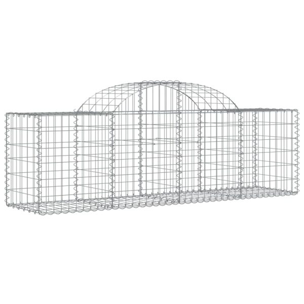 Cesti Gabbioni Ad Arco 8 Pz 200x50x60/80 Cm Ferro Zincato - Image 3