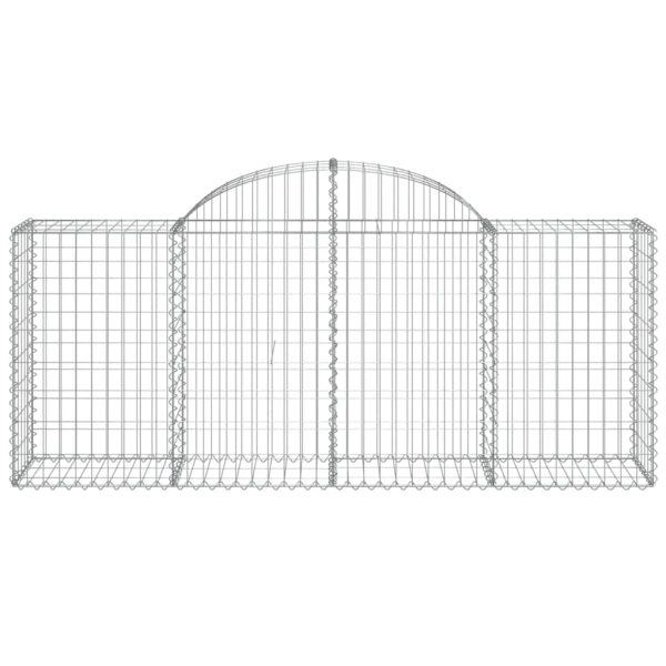 Cesti Gabbioni Ad Arco 20 Pz 200x50x80/100 Cm Ferro Zincato - Image 4