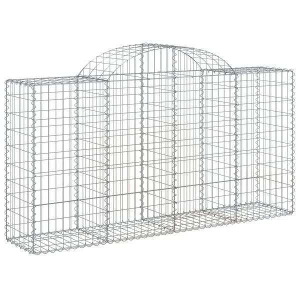 Cesti Gabbioni Ad Arco 2 Pz 200x50x100/120 Cm Ferro Zincato - Image 3