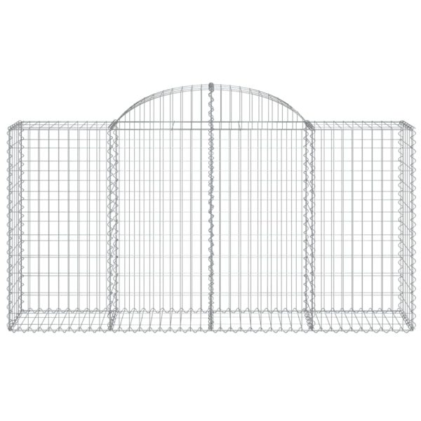 Cesti Gabbioni Ad Arco 13 Pz 200x50x100/120 Cm Ferro Zincato - Image 4