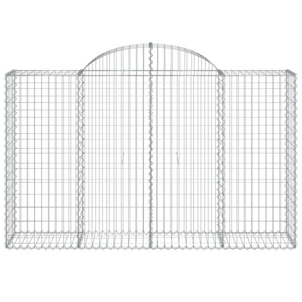 Cesti Gabbioni Ad Arco 10 Pz 200x50x120/140 Cm Ferro Zincato - Image 4