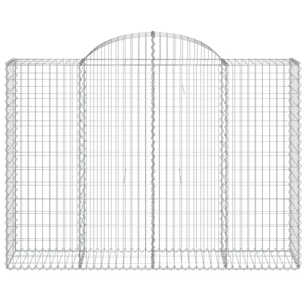 Cesti Gabbioni Ad Arco 10 Pz 200x50x140/160 Cm Ferro Zincato - Image 4