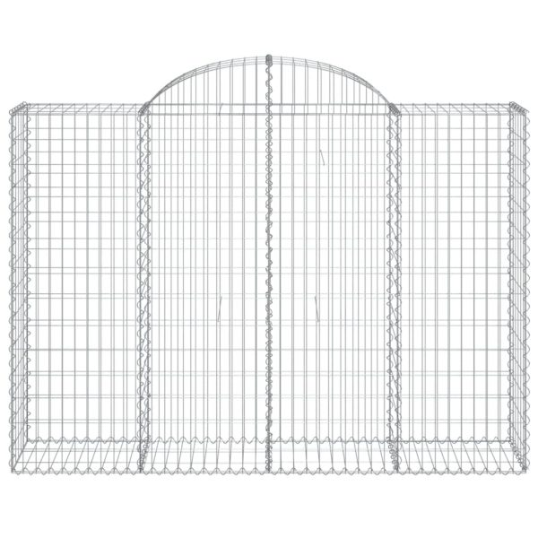 Cesti Gabbioni Ad Arco 13 Pz 200x50x140/160 Cm Ferro Zincato - Image 4