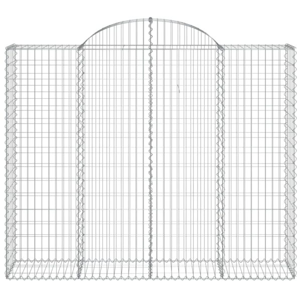 Cesti Gabbioni Ad Arco 2 Pz 200x50x160/180 Cm Ferro Zincato - Image 4