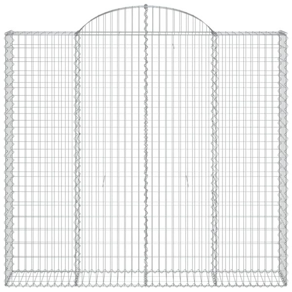 Cesti Gabbioni Ad Arco 4 Pz 200x50x180/200 Cm Ferro Zincato - Image 4