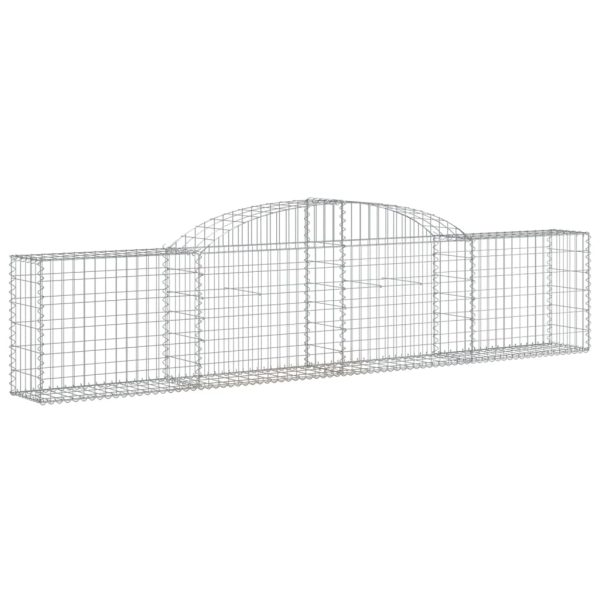 Cesti Gabbioni Ad Arco 4 Pz 300x30x60/80 Cm Ferro Zincato - Image 3