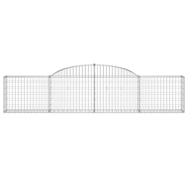 Cesti Gabbioni Ad Arco 4 Pz 300x30x60/80 Cm Ferro Zincato - Image 4