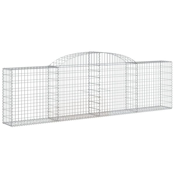 Cesti Gabbioni Ad Arco 12 Pz 300x30x80/100 Cm Ferro Zincato - Image 3