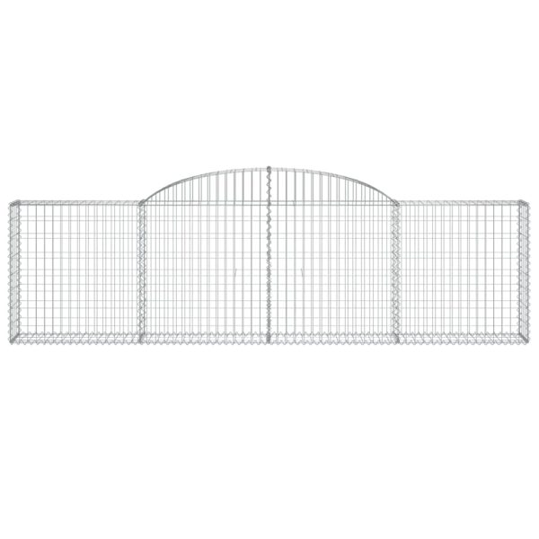 Cesti Gabbioni Ad Arco 12 Pz 300x30x80/100 Cm Ferro Zincato - Image 4