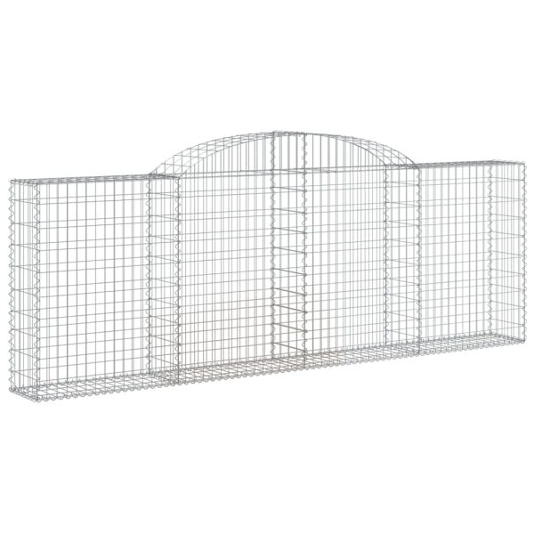 Cesti Gabbioni Ad Arco 15 Pz 300x30x100/120 Cm Ferro Zincato - Image 3