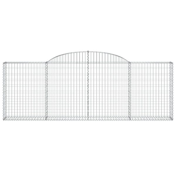Cesti Gabbioni Ad Arco 15 Pz 300x30x100/120 Cm Ferro Zincato - Image 4