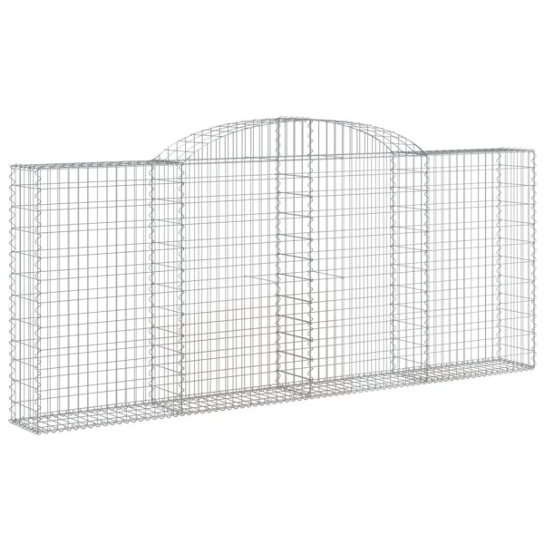 Cesti Gabbioni Ad Arco 4 Pz 300x30x120/140 Cm Ferro Zincato - Image 3