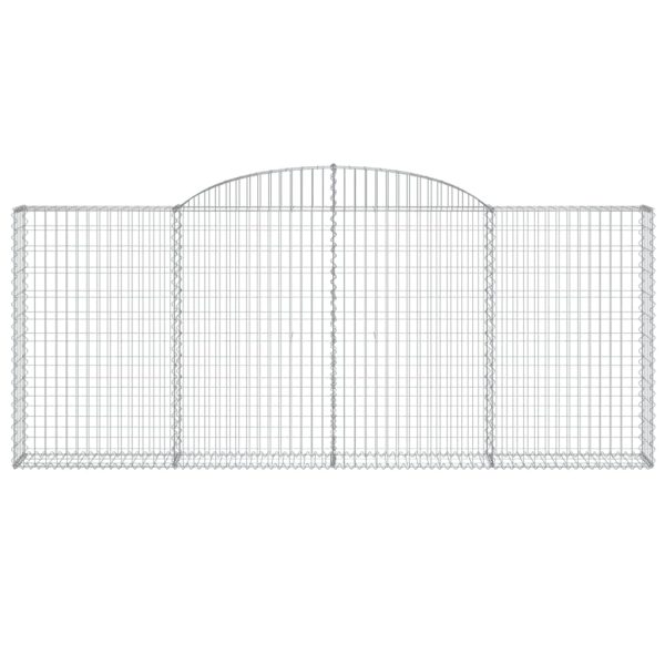 Cesti Gabbioni Ad Arco 4 Pz 300x30x120/140 Cm Ferro Zincato - Image 4