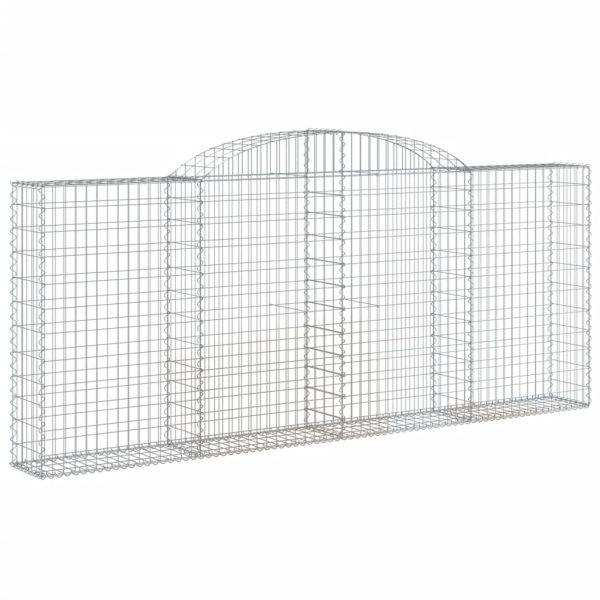 Cesti Gabbioni Ad Arco 5 Pz 300x30x120/140 Cm Ferro Zincato - Image 3