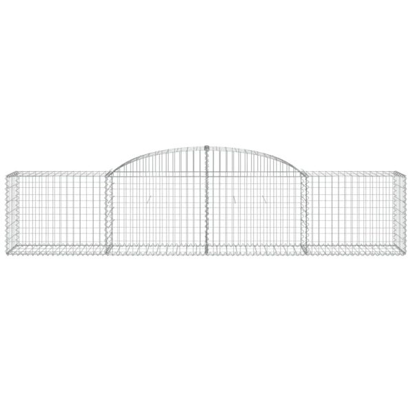 Cesti Gabbioni Ad Arco 7 Pz 300x50x60/80 Cm Ferro Zincato - Image 4